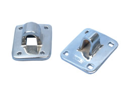 Aluminium Die-Cast Components - Product Development Before & After - Drum Fixings