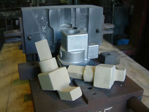Sand Cores for Aluminium Die Casting